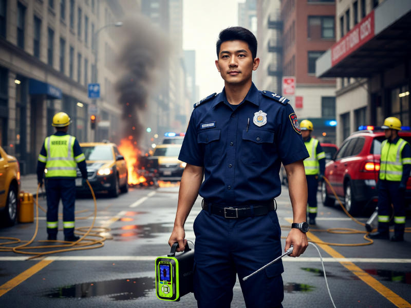 十八合一氣體檢測(cè)儀在突發(fā)應(yīng)急救援應(yīng)用現(xiàn)場(chǎng)